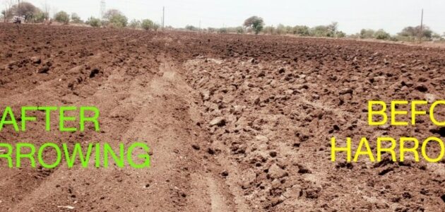 HelpFarmers: harrowing and ploughing of 1500 acres of land